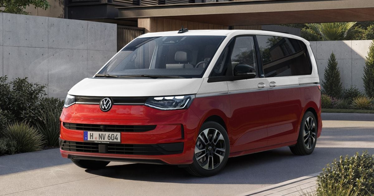 Facelift do Volkswagen Multivan 2027 revelado na Europa