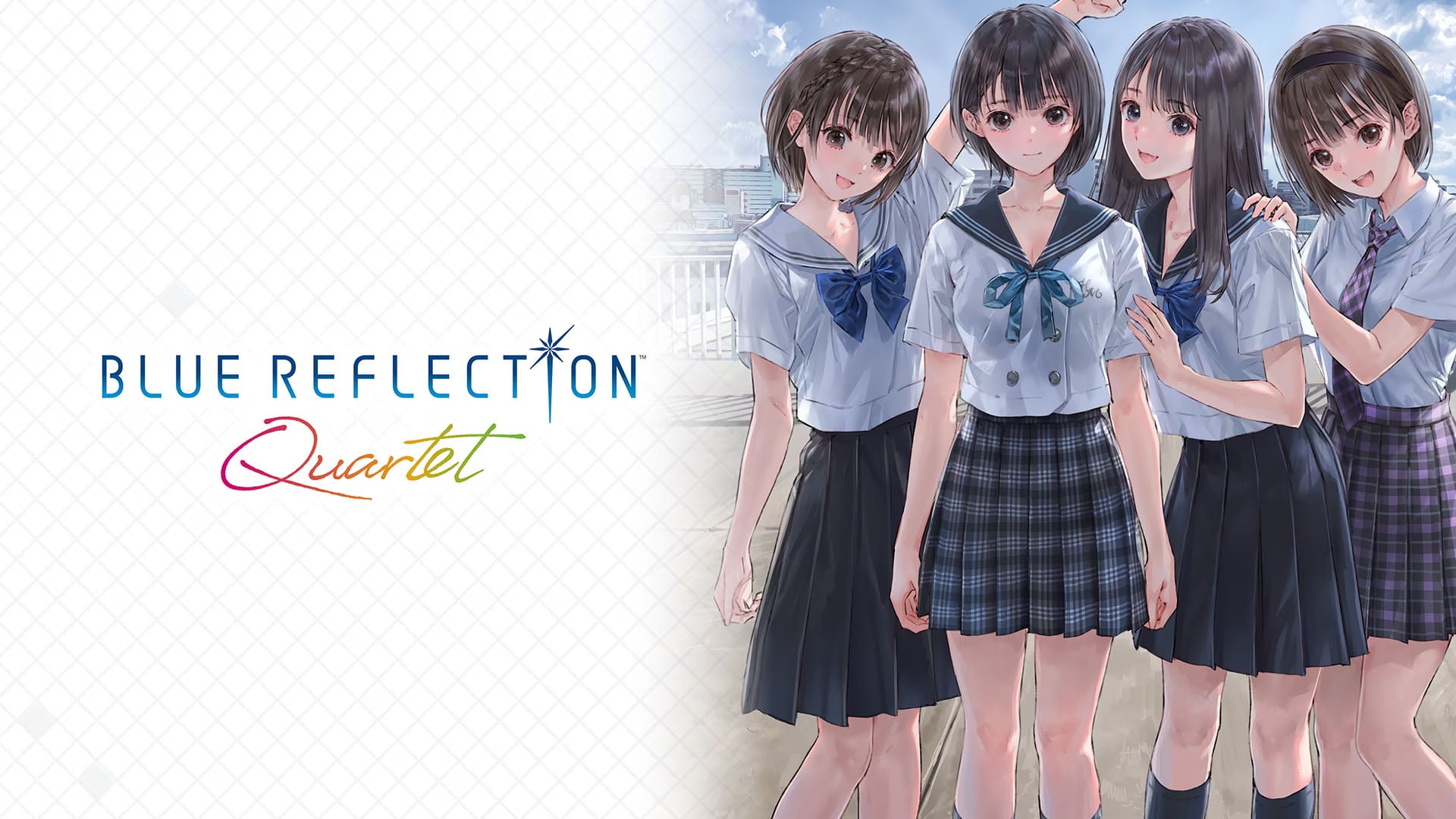 Segundo trailer do Blue Reflection Quartet, pré-encomendas já disponíveis