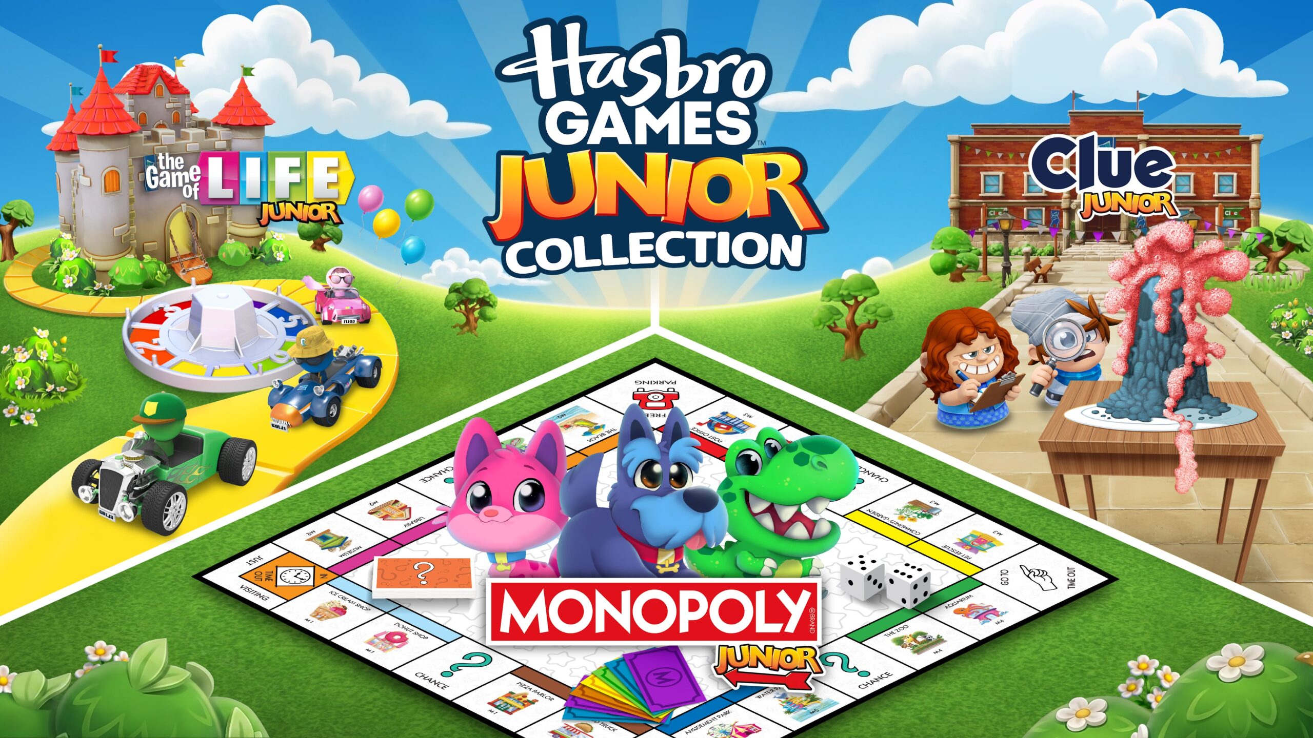 Hasbro Games Junior Collection anunciada para PS5, Xbox Series, Switch 2, PS4, Switch e PC