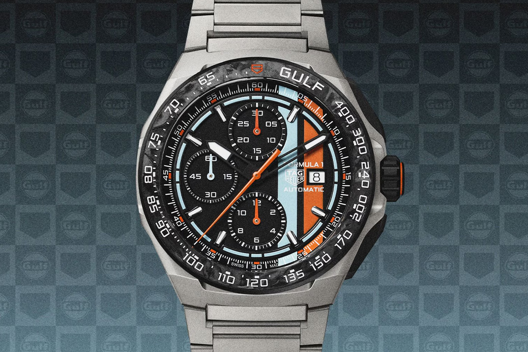 TAG Heuer dá à sua Fórmula 1 do Golfo um movimento automático pela primeira vez