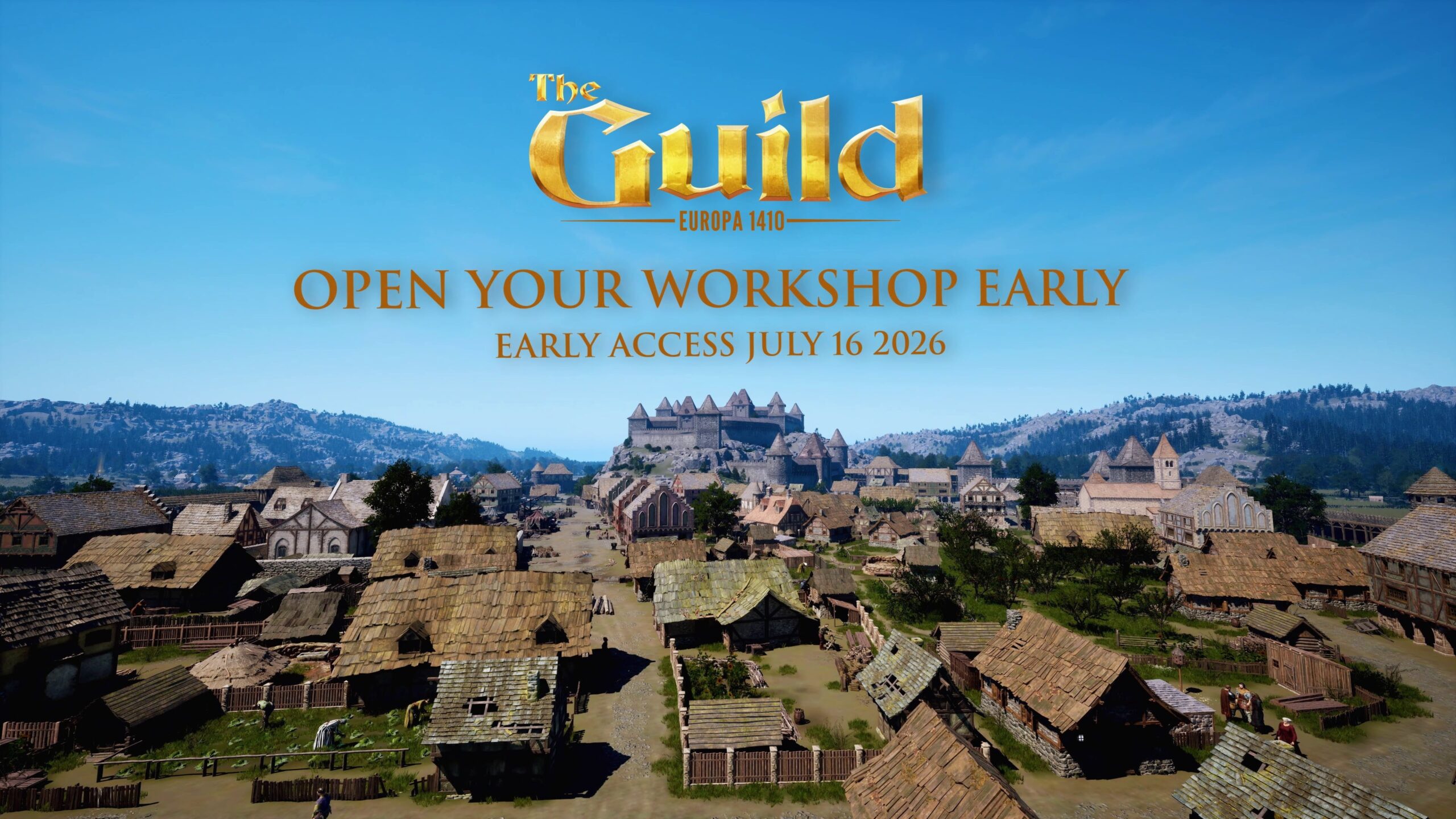 The Guild: Europa 1410 será lançado em acesso antecipado em 16 de julho