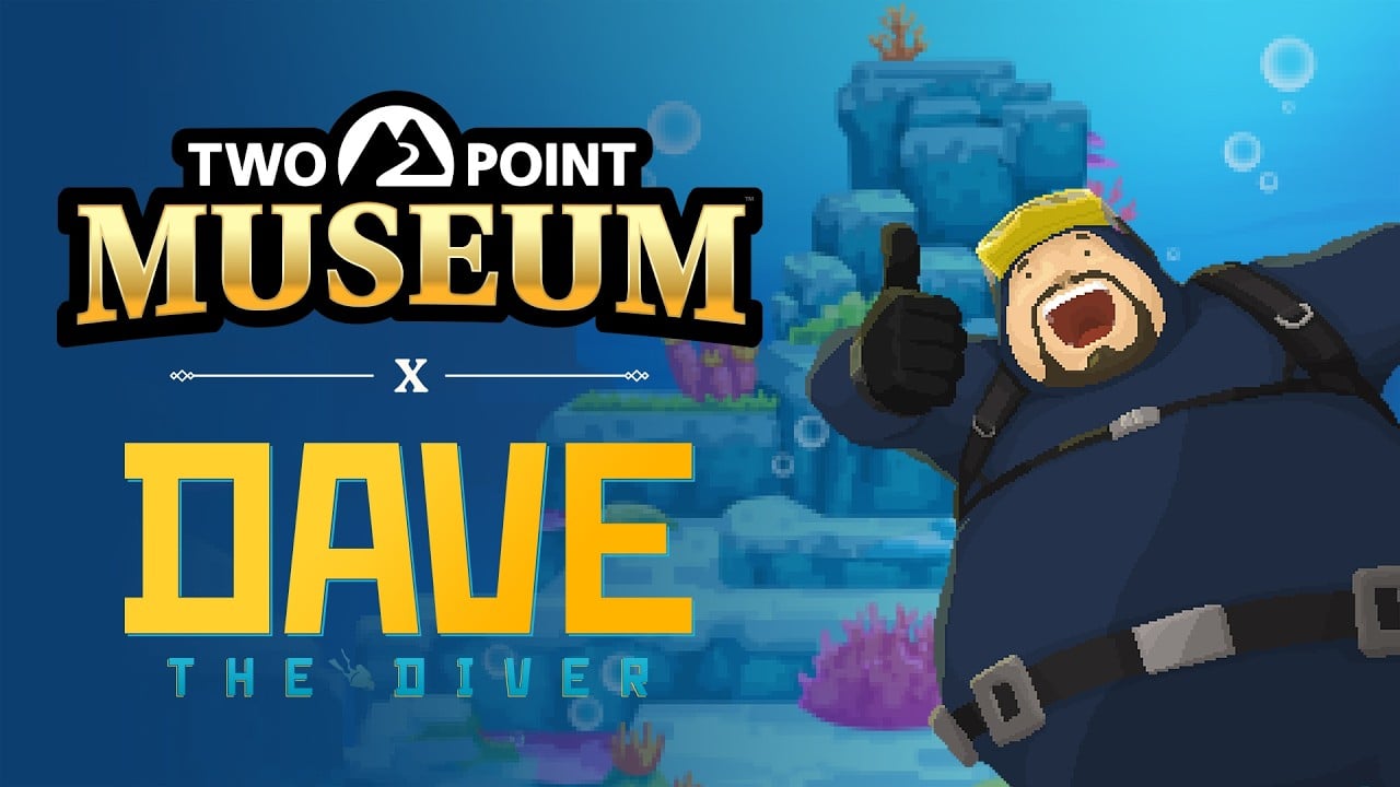 Atualização da colaboração Two Point Museum x DAVE THE DIVER agora disponível