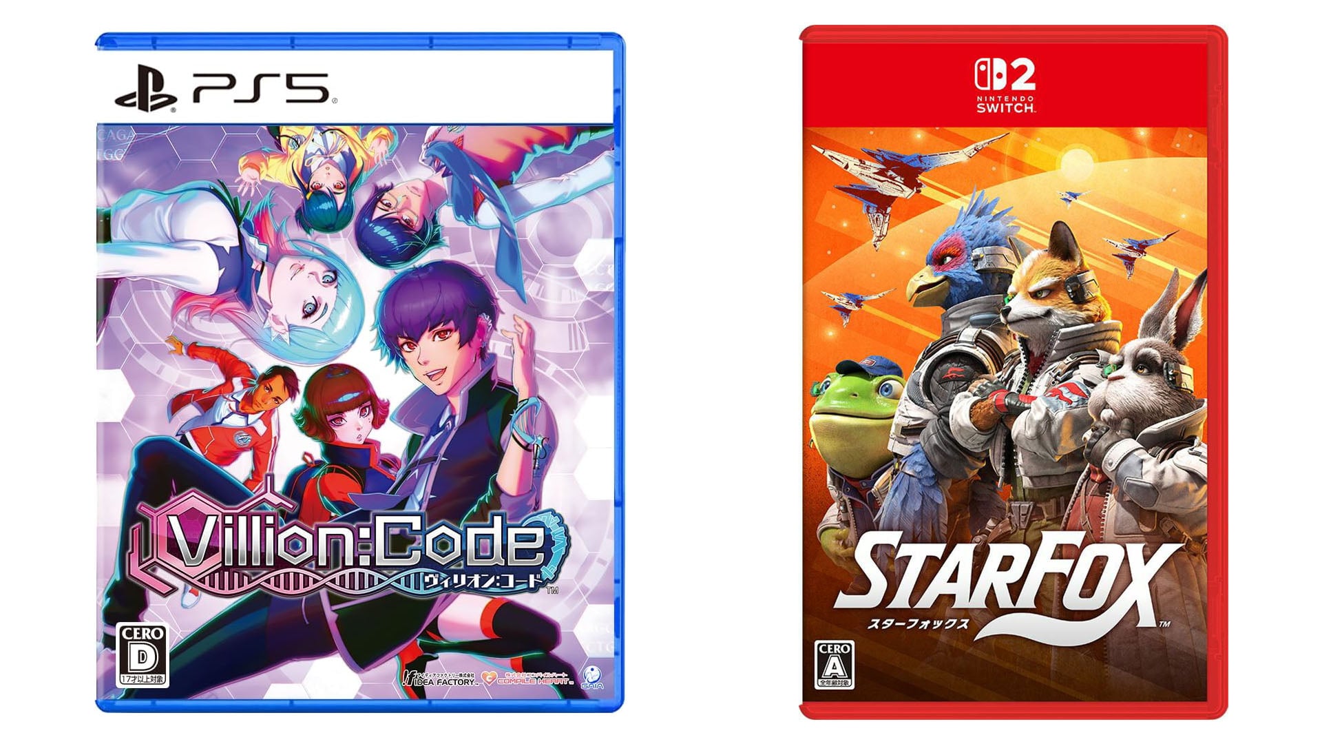 Lançamentos de jogos japoneses desta semana: Star Fox, Villion: Code, mais