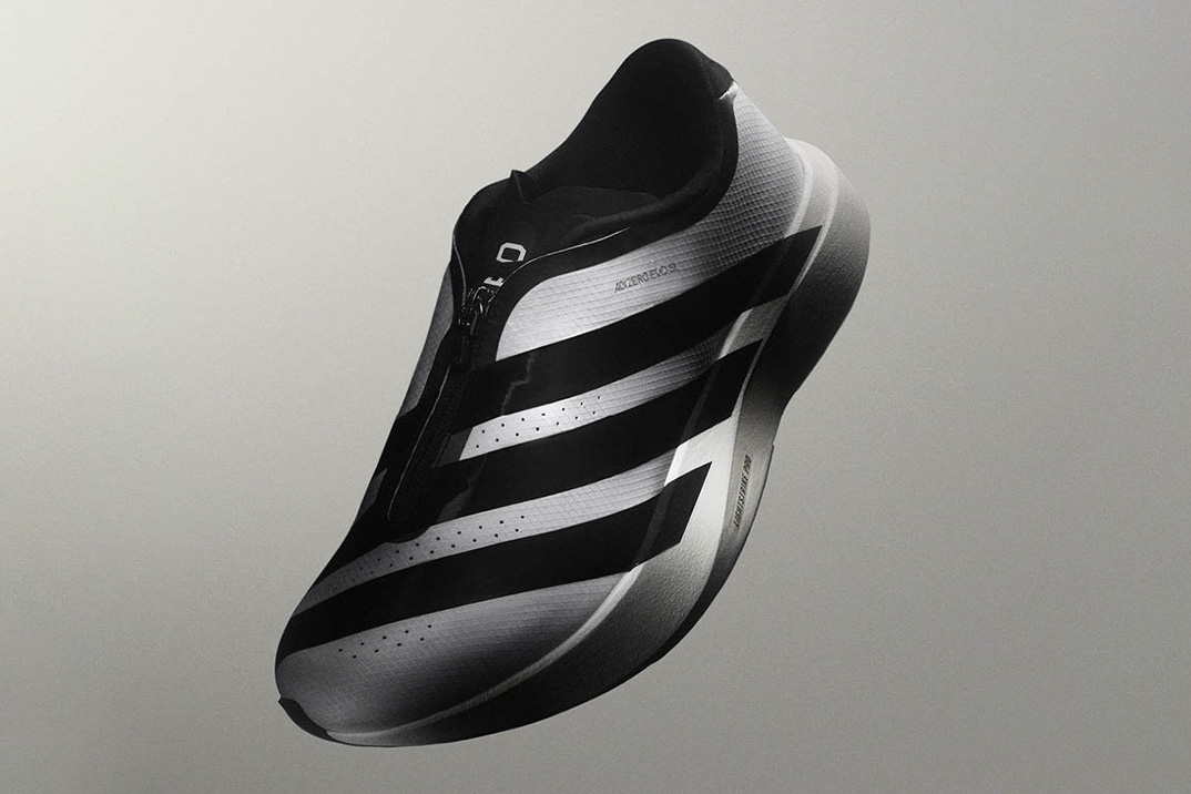 adidas correu um zíper para baixo do Adizero Evo SL levantado de um pico de sprint olímpico de 2004
