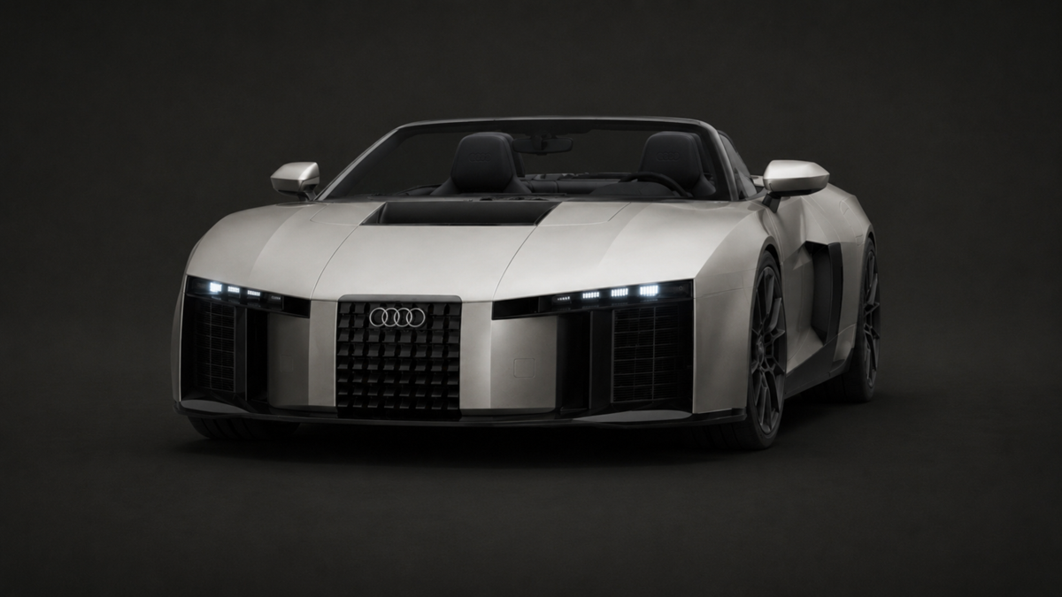 Supercarro Audi Nuvolari preparado para obter uma versão conversível ainda mais rara