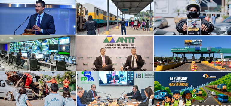 ANTT encerra maio com segurança viária no centro da agenda e avanços em concessões, ferrovias e transporte de cargas — Agência Nacional de Transportes Terrestres