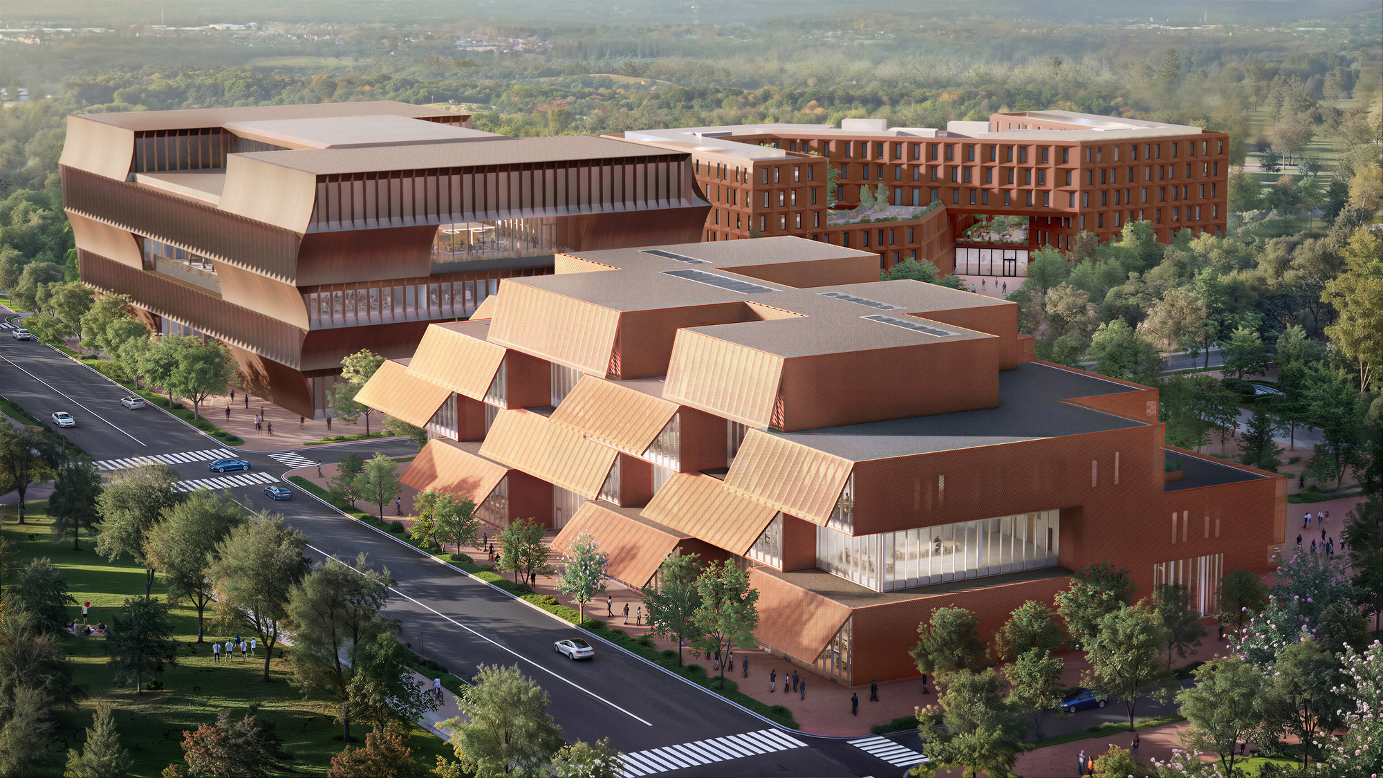 BIG projetará campus universitário STEM de três edifícios em Arkansas, Estados Unidos