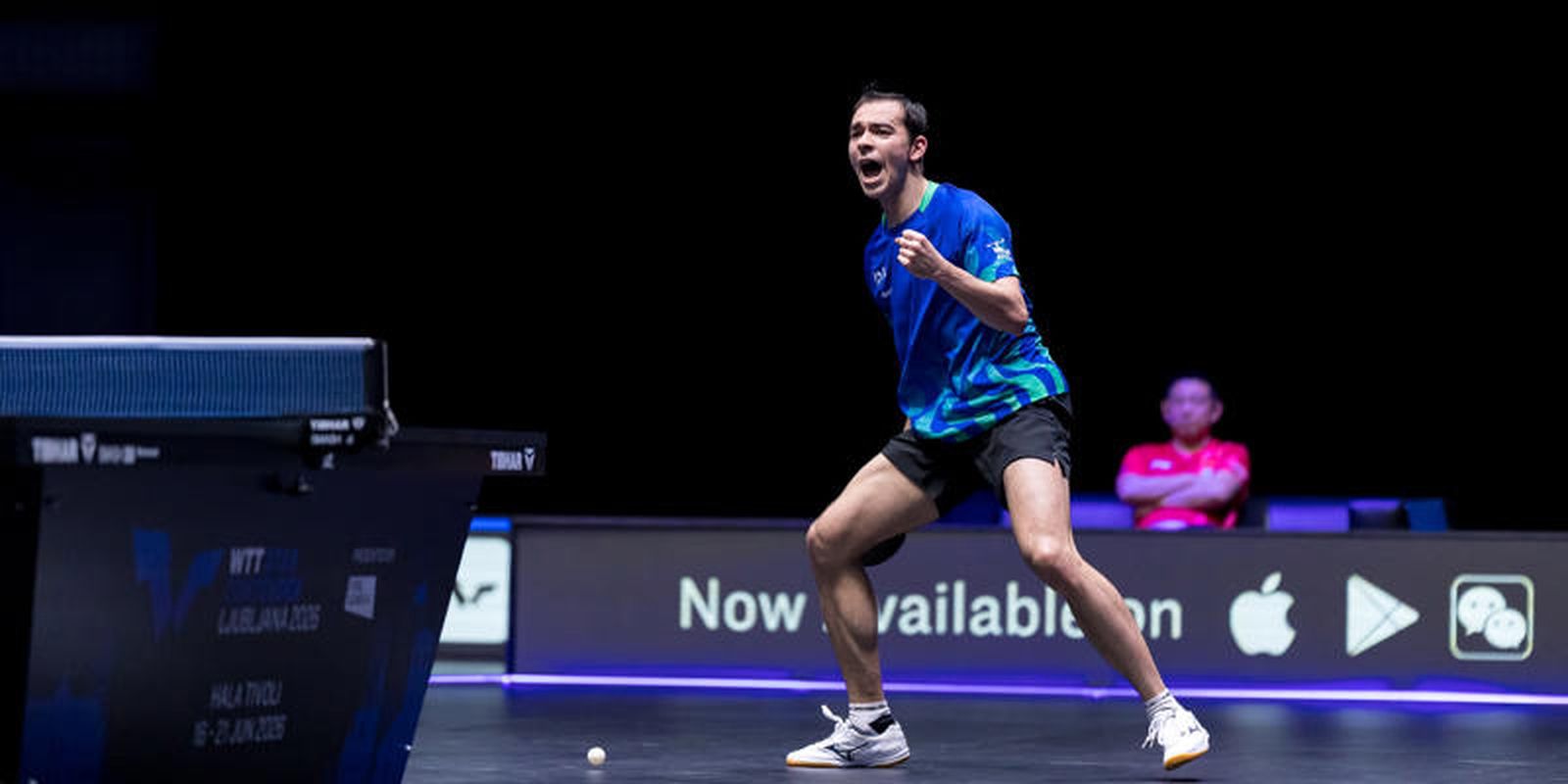 Hugo Calderano cai na final e perde chance do tri no WTT da Eslovênia
