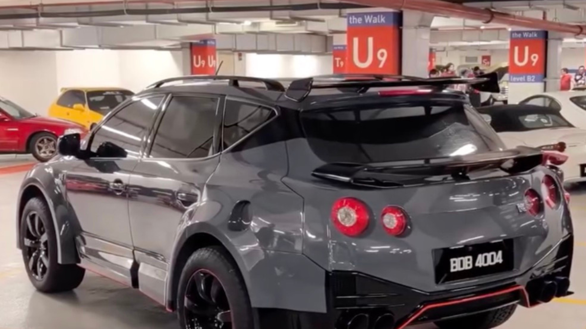 Alguém transformou um Nissan Murano no SUV GT-R R35 que a Nissan nunca construiu