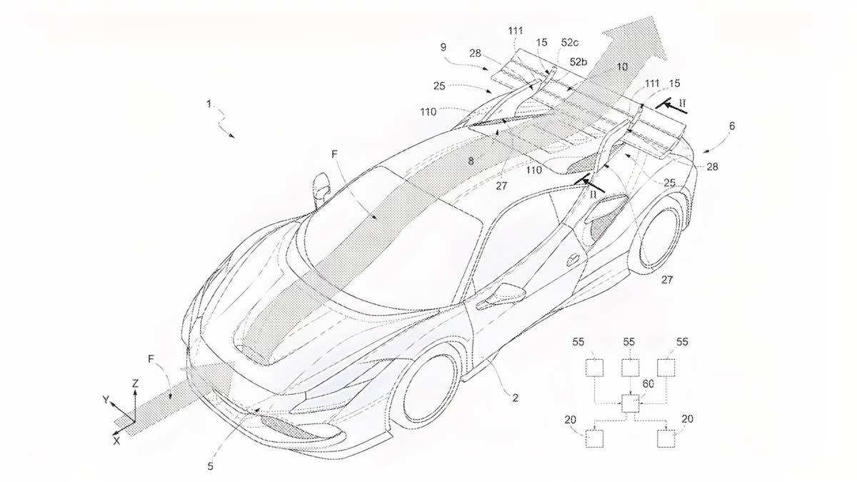 Ferrari quer que futuras asas traseiras dobrem