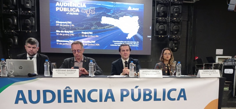 ANTT marca novas sessões presenciais para discutir a concessão de rodovias em Santa Catarina — Agência Nacional de Transportes Terrestres