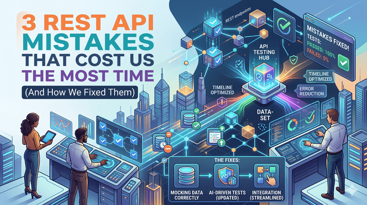 3 erros de teste da API REST que nos custam mais tempo (e como os corrigimos)