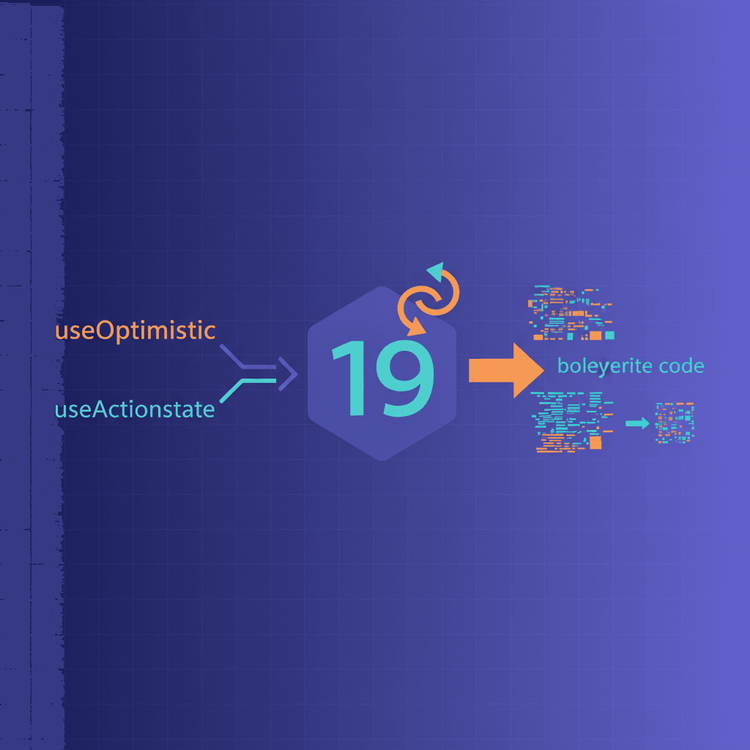 UseOptimistic e useActionState do React 19: substituindo 80% do padrão do seu estado