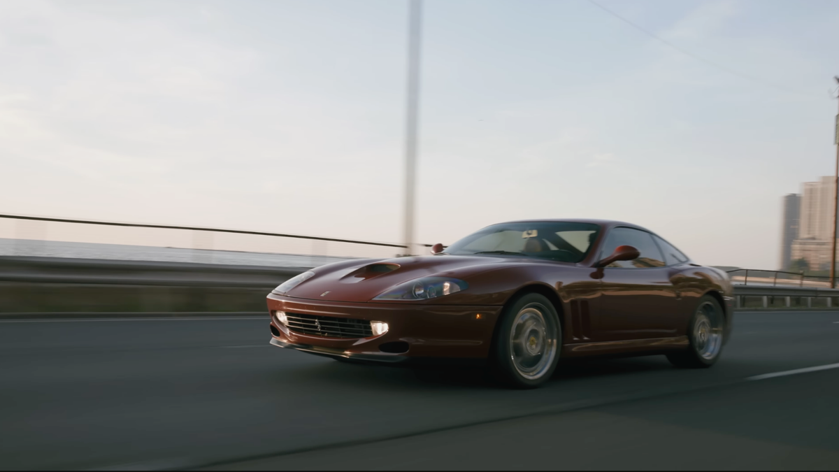 Ferrari V12 secreta de Michael Jordan encontrada após 24 anos escondida em uma garagem