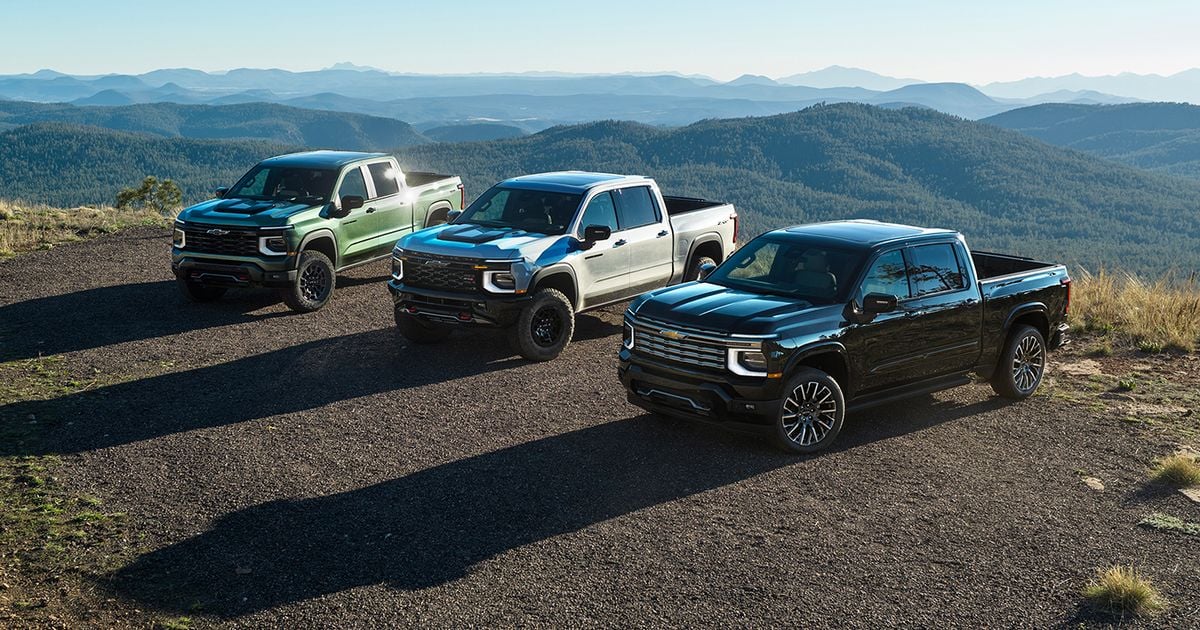2027 Chevrolet Silverado 1500 revelado com novos motores V8