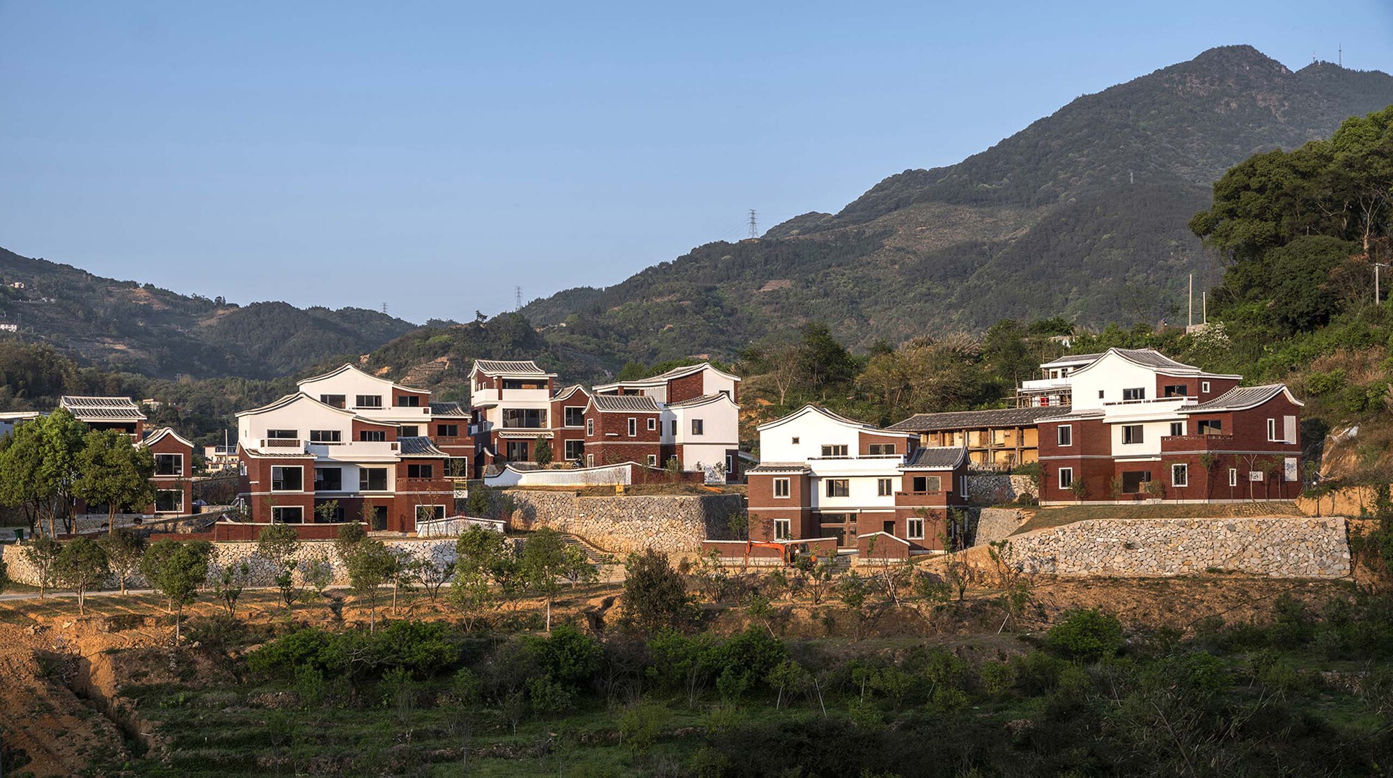Comunidade Rural New Era no Condado de Yongchun / 3andwich Design / He Wei Studio