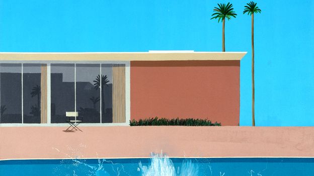 Por que a obra-prima de David Hockney de 1967 é novamente comovente após sua morte