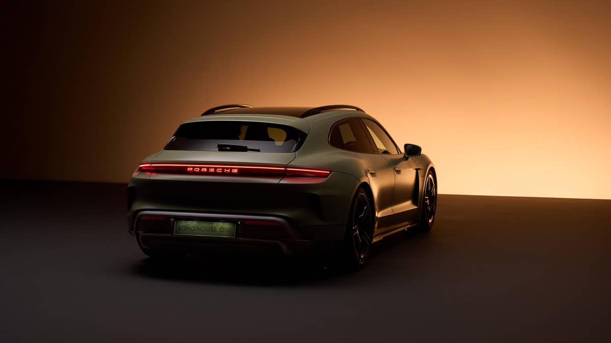 Porsche apresenta um Taycan único que foi eliminado na América