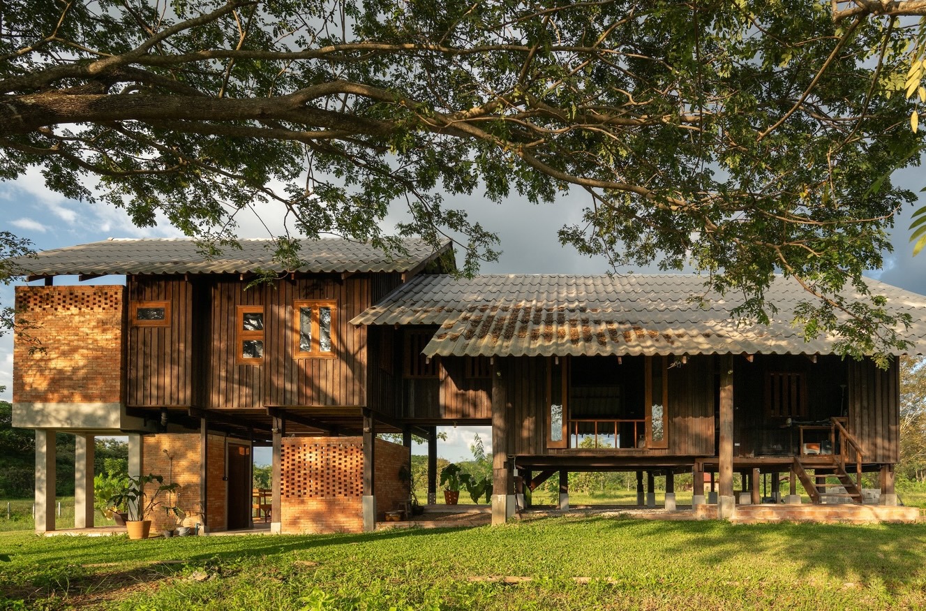 Casa de fazenda Raintree Lane/Estúdio Yangnar