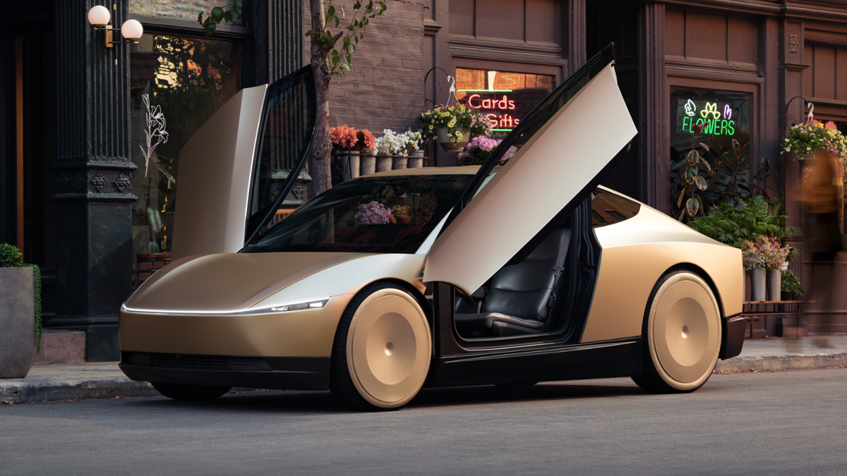 O Cybercab de US $ 30 mil da Tesla finalmente tem alcance oficial e números de potência