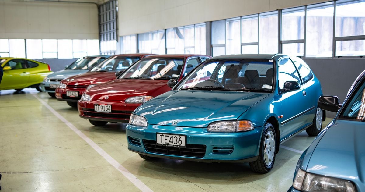 Honda coloca à venda uma série de carros antigos raros