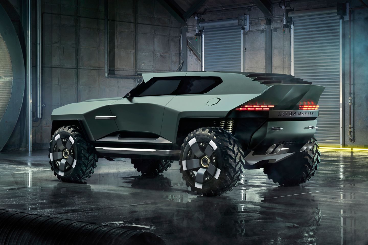 E se a Aston Martin construísse um SUV AWD tático?