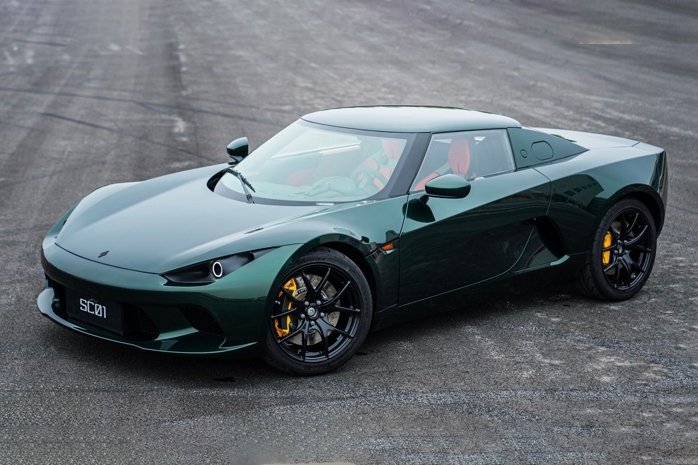 Novo carro esportivo elétrico SC01 está chegando