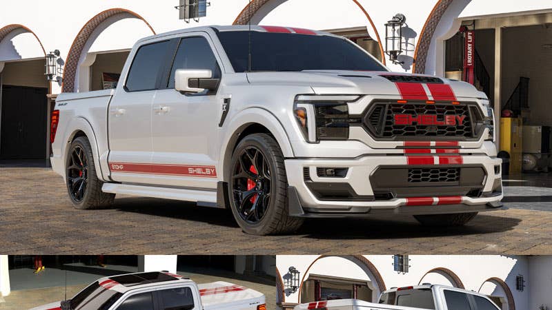 O novo F-150 Super Snake de Shelby traz 810 HP para a guerra de caminhões de rua