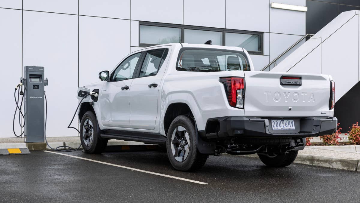 Toyota não é vendida em caminhões híbridos plug-in e o problema é o reboque