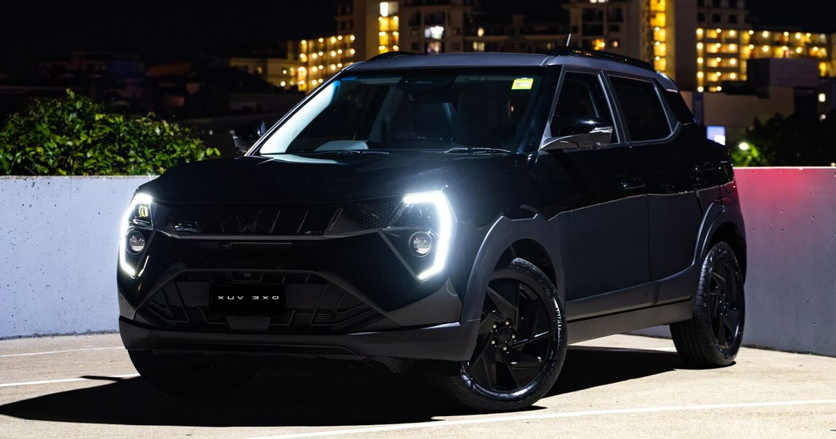 Preço do Mahindra XUV 3XO Black Edition: SUV leve e acessível com aparência furtiva