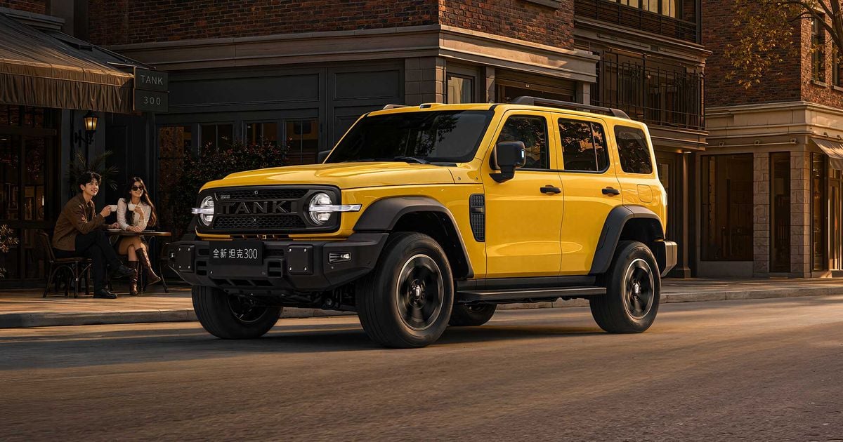 2027 GWM Tank 300L detalhado como mais longo, off-roader somente PHEV, ainda não confirmado para a Austrália