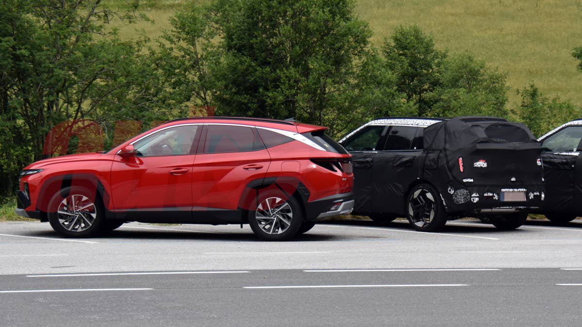 O próximo Tucson da Hyundai parece mais resistente por fora e mais inteligente por dentro
