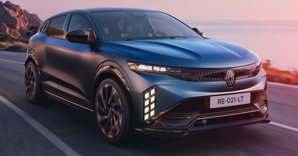 Renault Megane E-Tech Esprit Alpine bloqueado para a Austrália