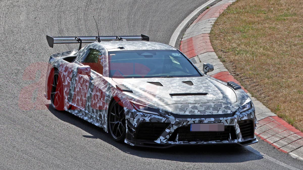 O supercarro GR GT da Toyota terá dois sabores: picante e extra picante