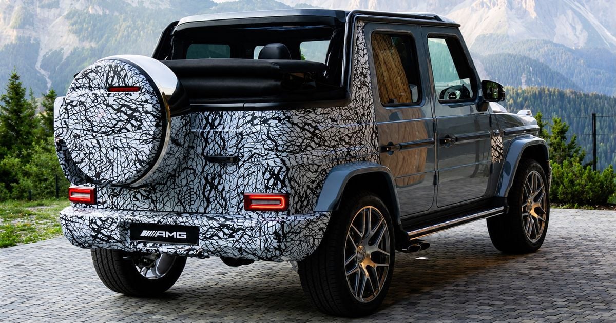 Mercedes-Benz Classe G Cabriolet confirmado para viver novamente com o carro-chefe AMG G63