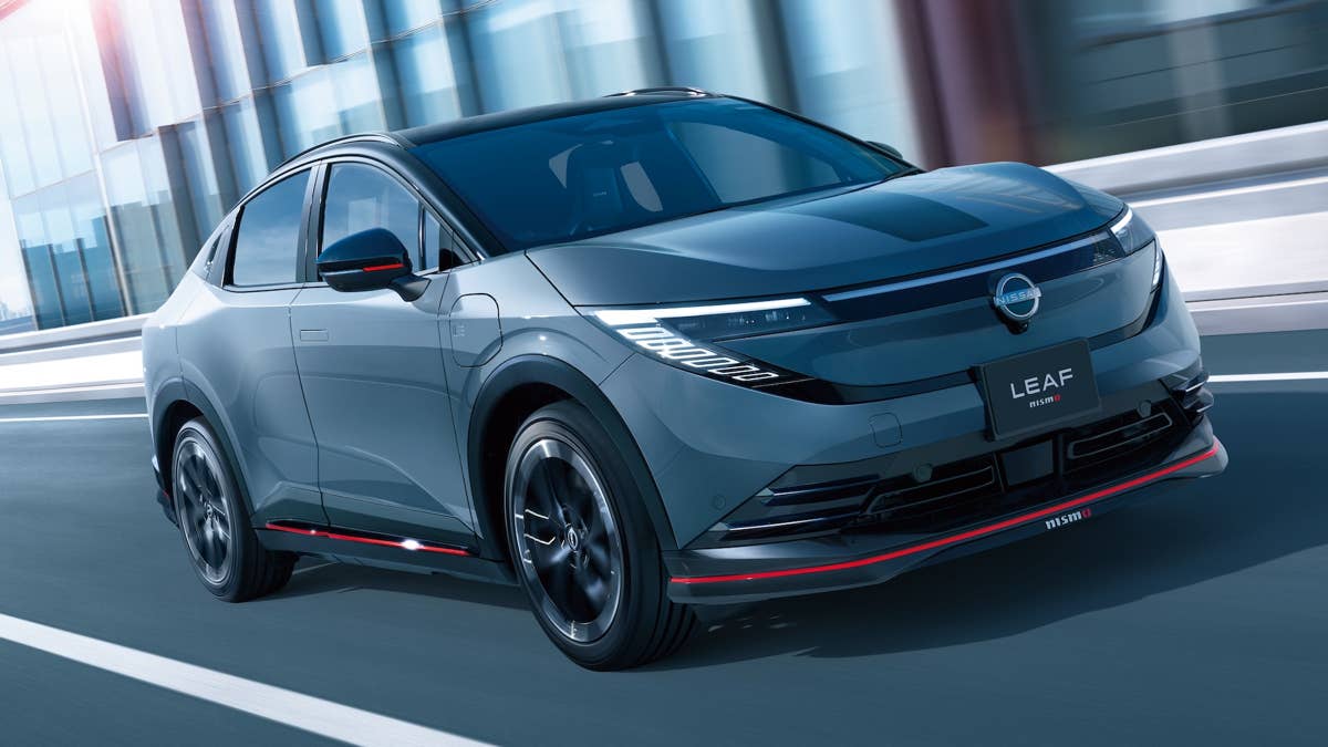 Nissan Leaf NISMO parece rápido, mas a potência permanece a mesma