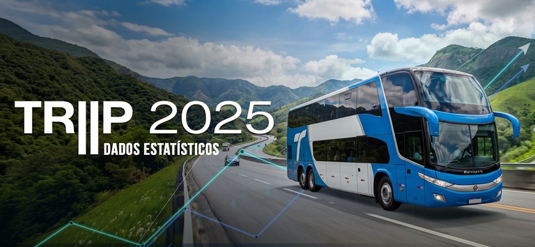 TRIIP – Dados Estatísticos 2025 reúne informações sobre o transporte rodoviário interestadual e internacional de passageiros — Agência Nacional de Transportes Terrestres
