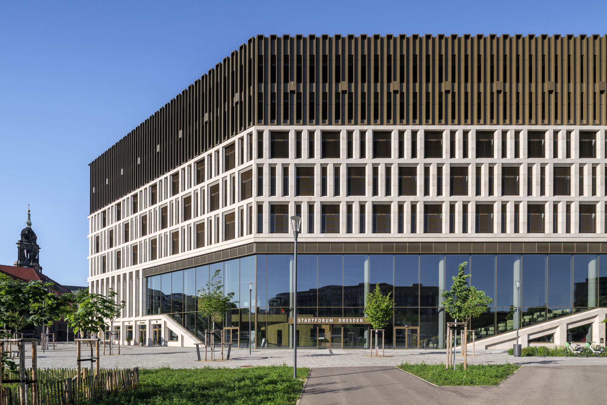 Fórum da Cidade em Dresden / Tchoban Voss Architects