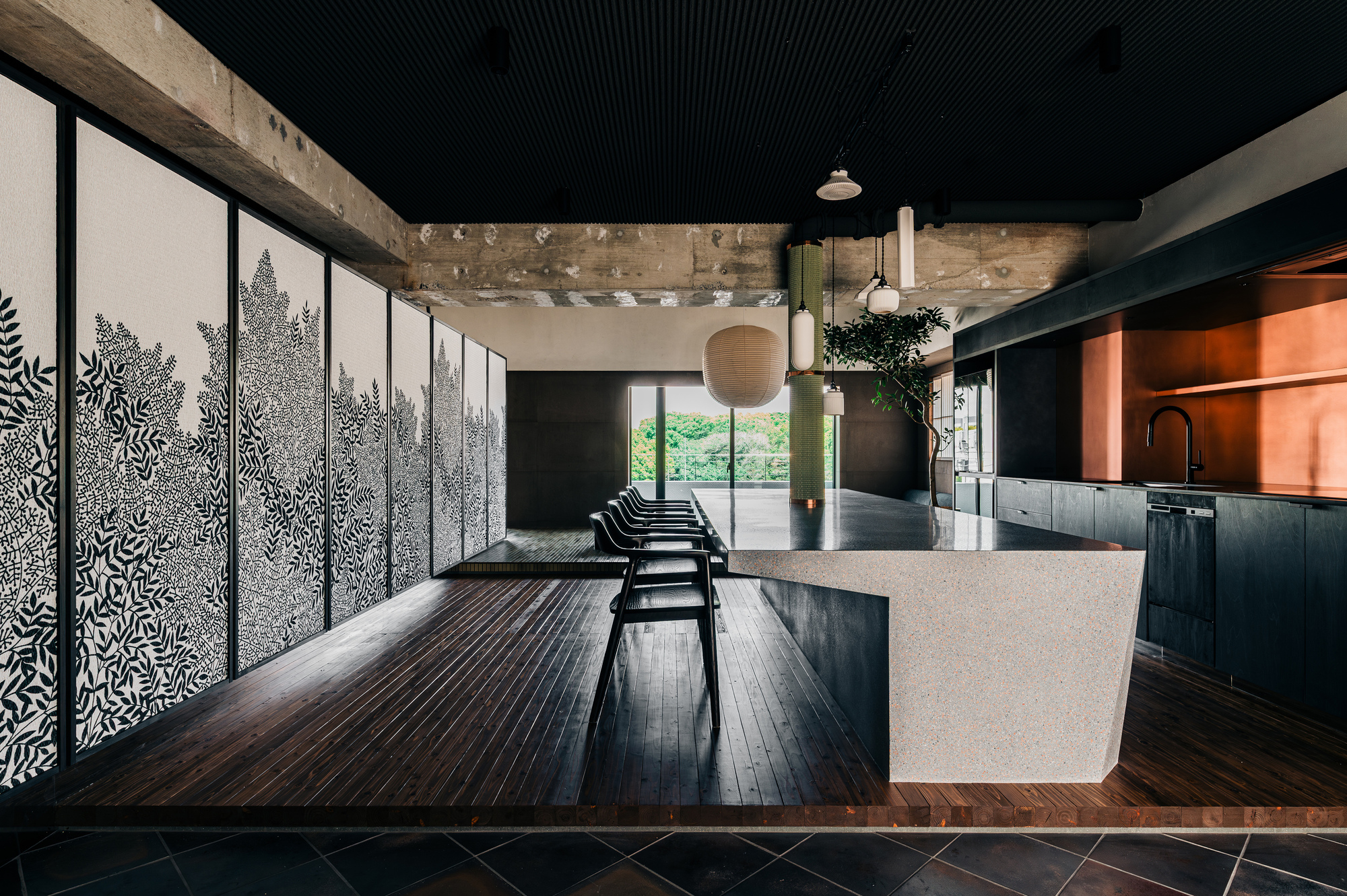 Drifting – Casa e Estúdio Fusuma-e / knof