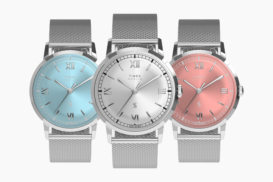 Timex e Todd Snyder cobriram o Marlin com malha de aço que se veste como tecido