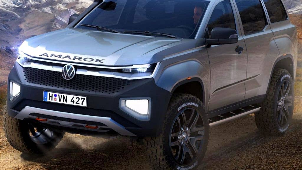 A Volkswagen construiu um SUV secreto Amarok de 7 lugares e ainda quer um