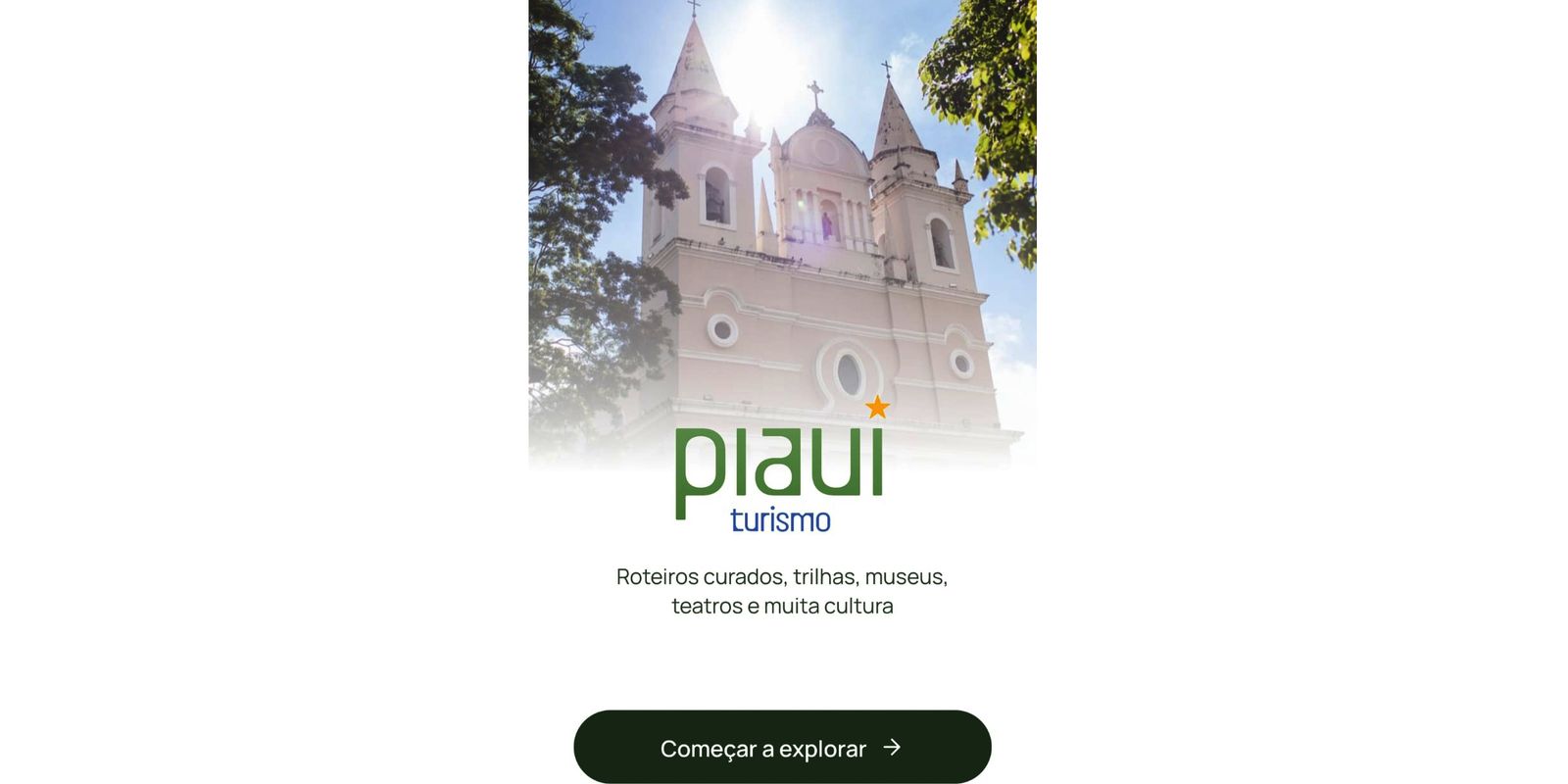 Aplicativo mostra a usuário opções de turismo no estado do Piauí