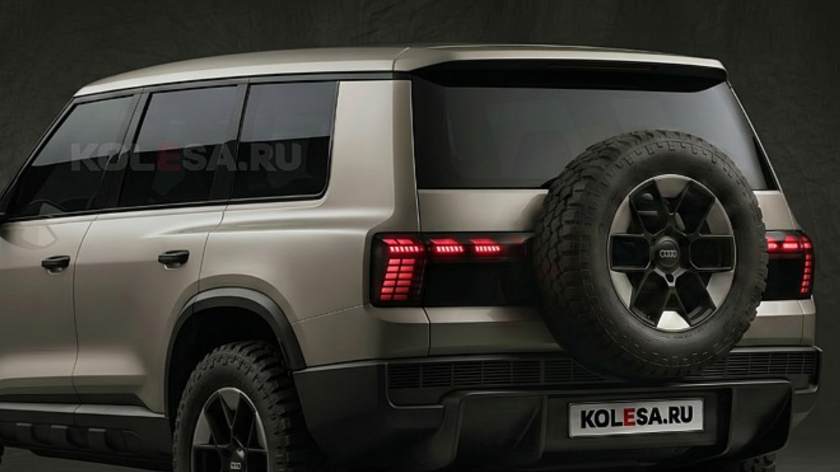 Esta é a aparência do rival Mercedes-Benz Classe G da Audi