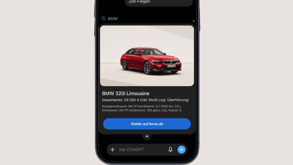 BMW acaba de transformar ChatGPT em vendedor de carros