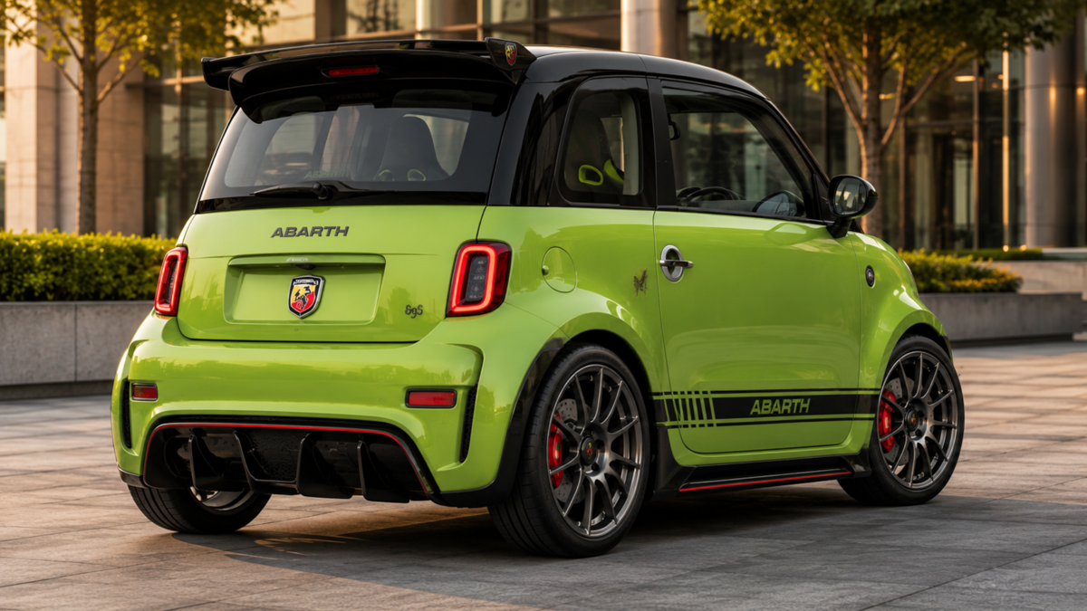 Abarth pode transformar o minúsculo Topolino da Fiat em um hot rod de 25 MPH