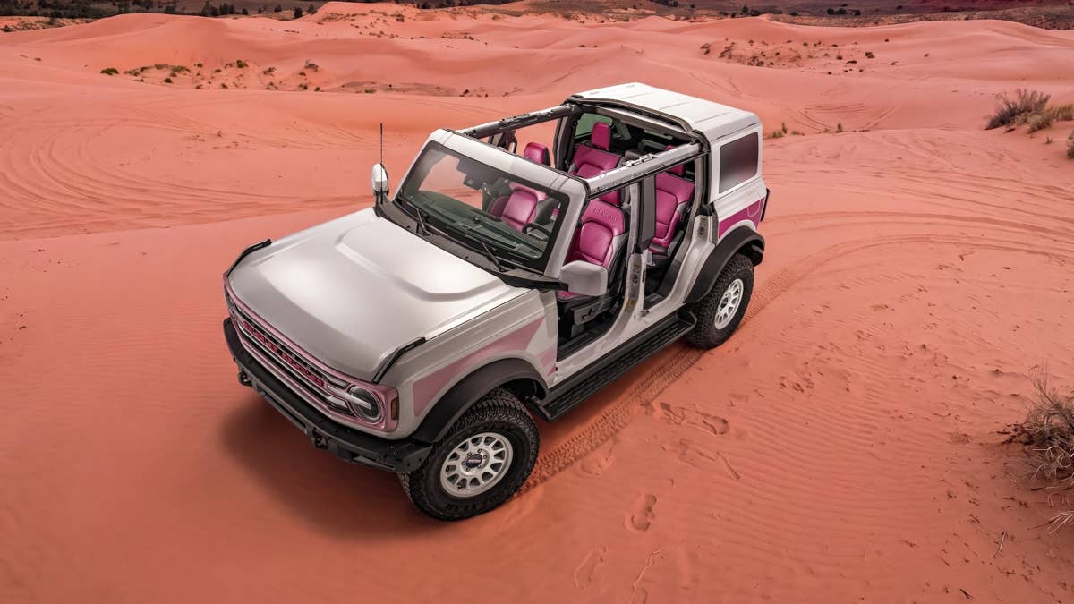 A nova edição Bronco Desert Rising da Ford é impossível de perder