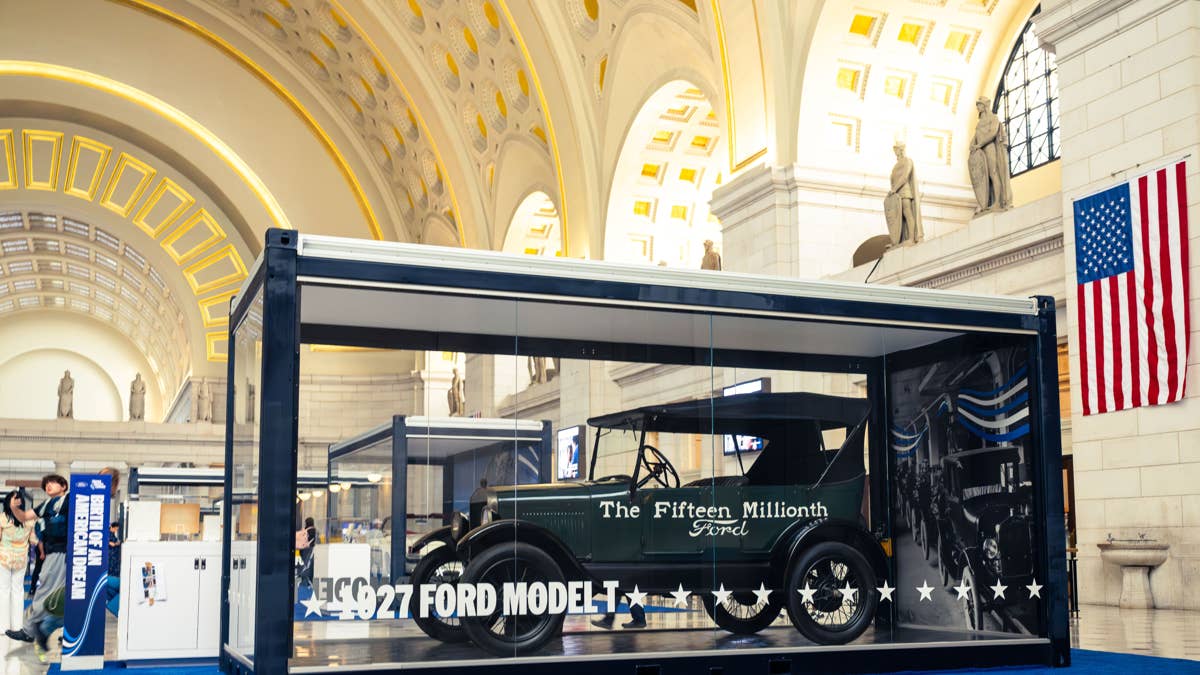 Ford está trazendo o modelo T, o Mustang e a picape de Jay Leno para DC