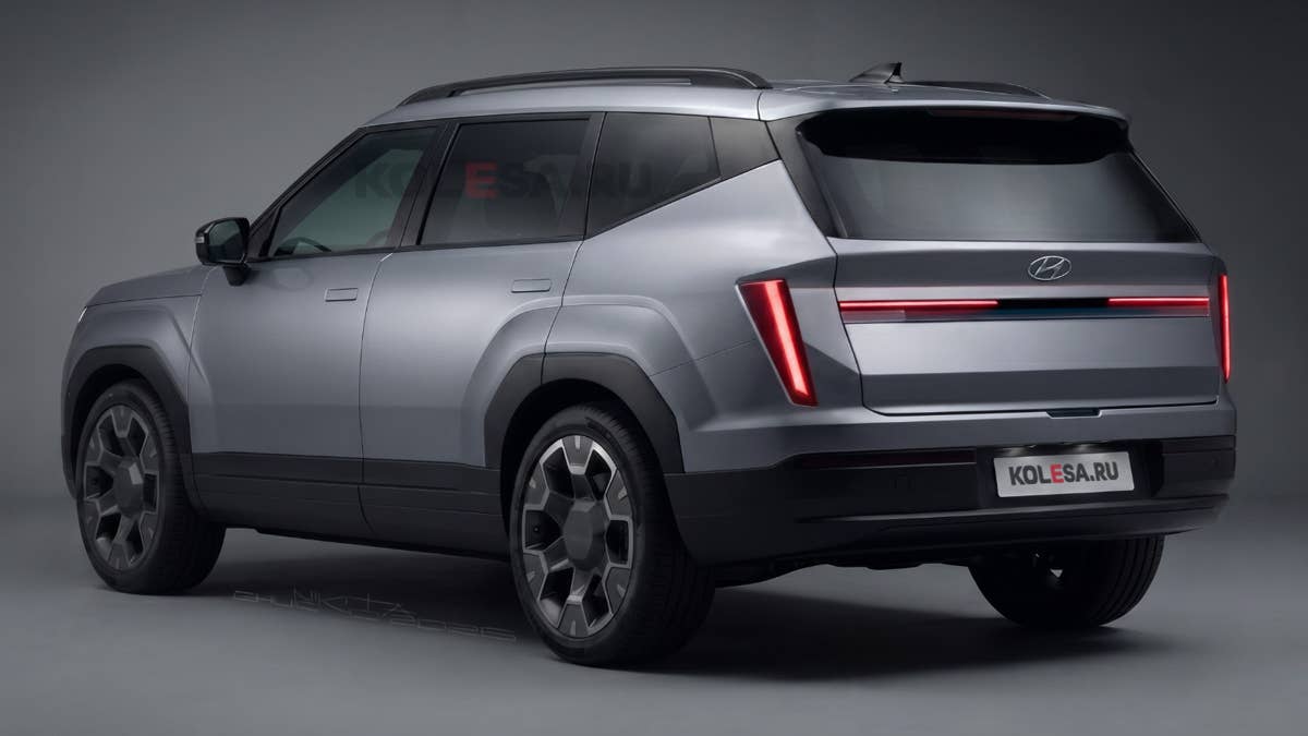 O SUV mais vendido da Hyundai está ganhando um novo visual quadradão