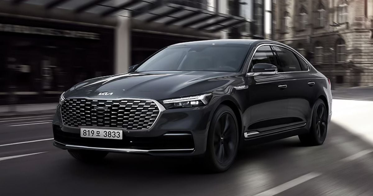 Kia descontinua seu modelo mais luxuoso