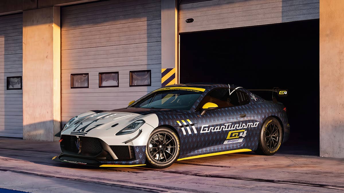 O novo carro de corrida GT4 da Maserati é um GranTurismo com 880 libras cortadas